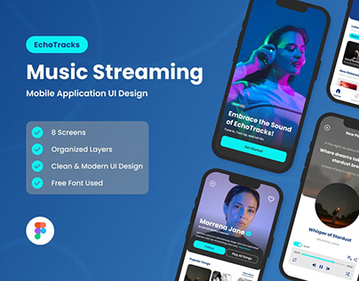 EchoTrack - Music Streaming Mobile App