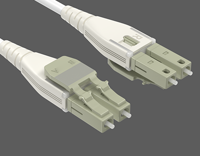3D Uniboot Fiber Optic Connectors