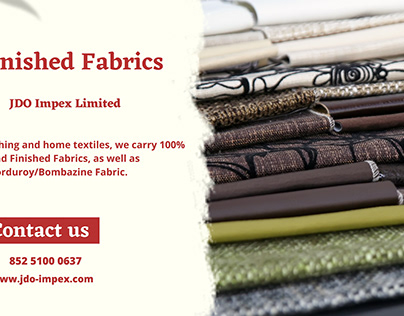 Finished Fabrics - JDO Impex Limited