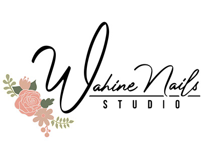 Logo Wahine Nails Studio Antofagasta