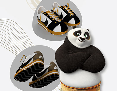 Nike Cortez x KungFu Panda