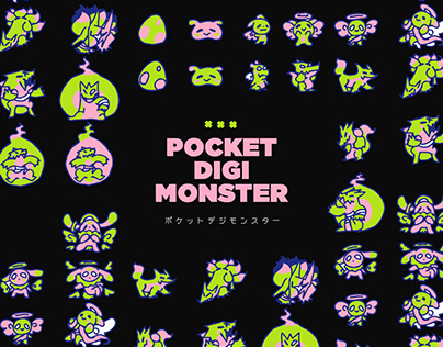 Character Design | Pocket Digi Monster