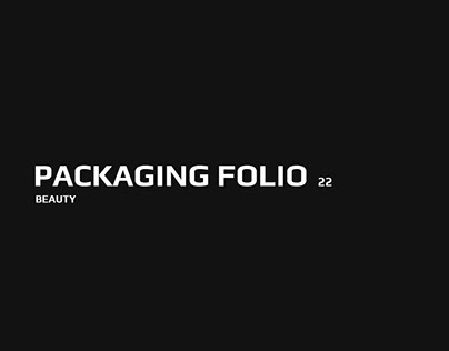 Packaging Folio 22 | Beauty