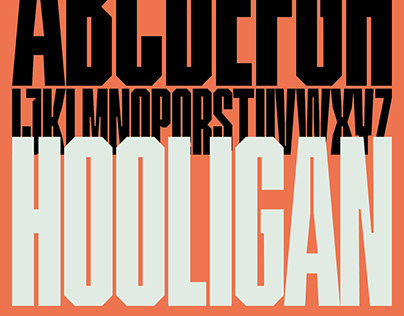 Hooligan – Typeface