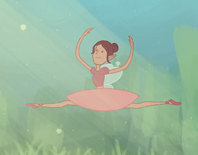 Fairy (2. Semester, 2D Animation)
