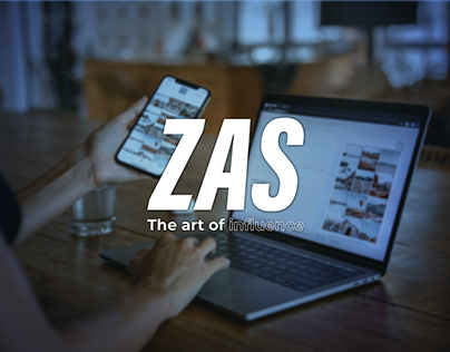 Brand redesign, internal content and social media - ZAS