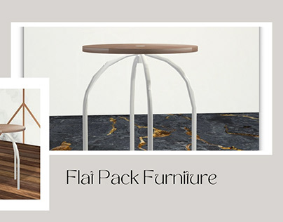 Flat Pack Furniture (Stool)