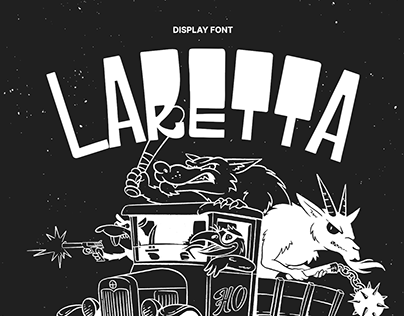 Project thumbnail - Laretta font