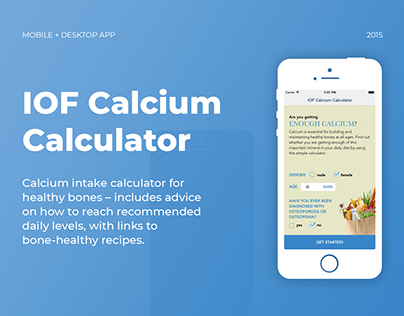 Calcium Calculator App