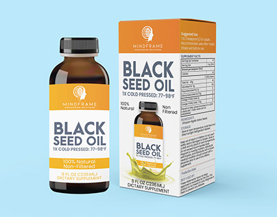 Black Seed Oil Packaging