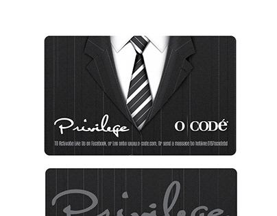 OCODE PRIVILEGE CARD 2014
