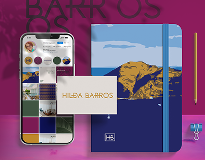 Project thumbnail - HILDA BARROS Corretora de Imóveis | Identidade Visual
