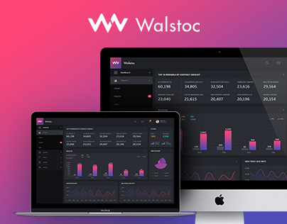 Walstoc - Dashboard UI UX