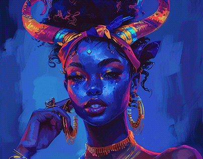 Afro-Illustrations: Vibrant Expressions