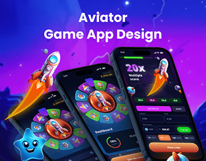 Aviator Game App Design | Online Casino