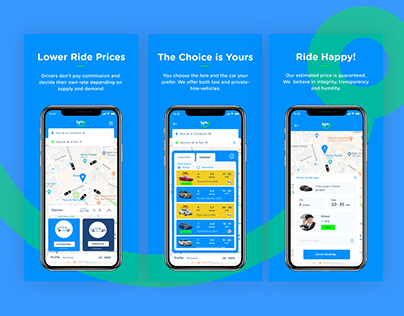 Ride Hailing App Design