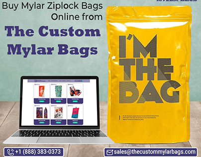 Introducing our custom Mylar Ziplock bags