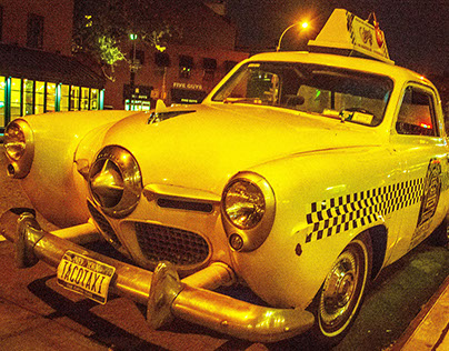 Caliente Cab Restaurant Greenwich Village 1953 Studeba