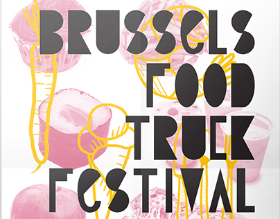 Brussels Food Truck Festival Poster