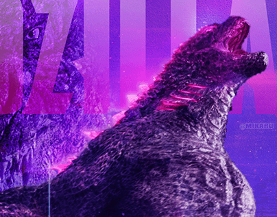 Godzilla promotional banner