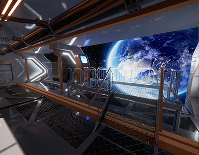Kosmos Gagarin. Unreal Engine Project