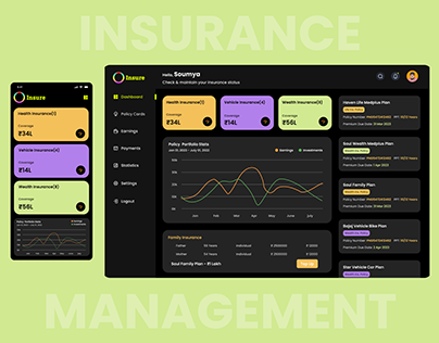Insurance Management Dashboard