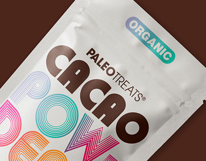 Packaging Design for paleo Treats - Caco Powder