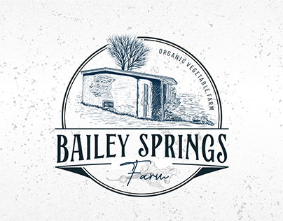 Bailey Springs Farm Vintage Logo
