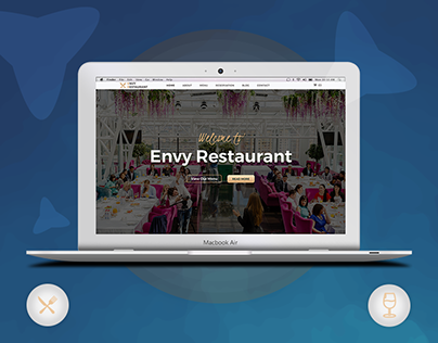 Envy Restaurant Web Template