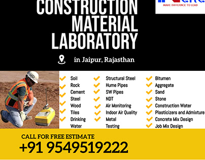 Construction Material Laboratory in Jaipur