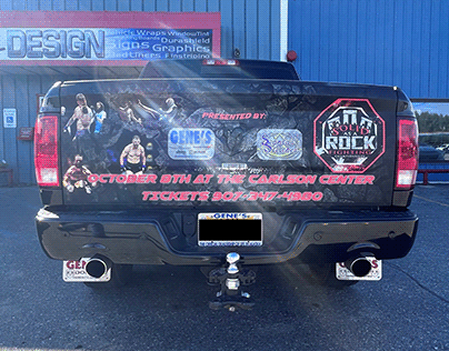 Solid as A Rock Tailgate Wrap