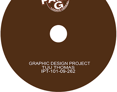 Parle G CD Sticker Design