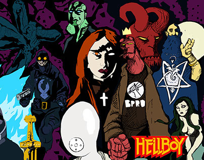 Hellboy Poster Design