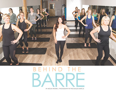 Behind the Barre 2 Page Layout