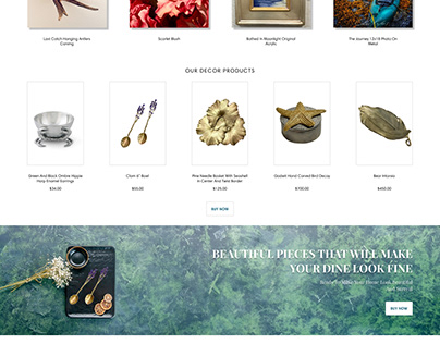Scanlon Gallery - Website Design