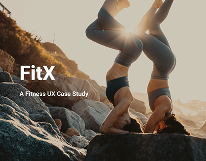 FitX | Fitness App | UX/UI Case Study