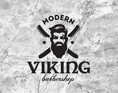 Logo - Barbershop Viking