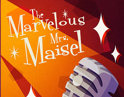 Book covers for "The Marvelous Mrs. Maisel" (fan art)