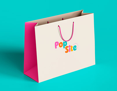 Pop Site - Logo Aplications