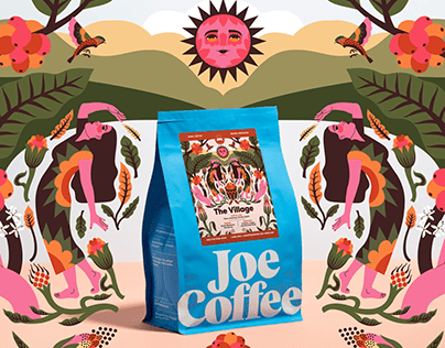 Ilustración para Joe Coffee Company en NYC