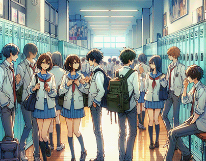 ai anime highschool