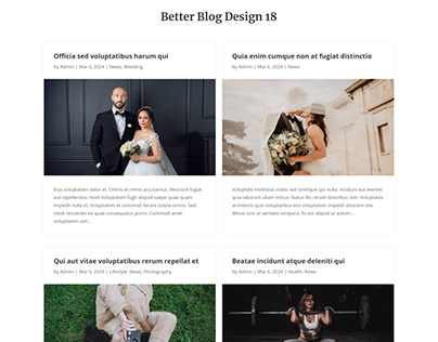 Better Blog Designs for Divi - Better Blog Design 18