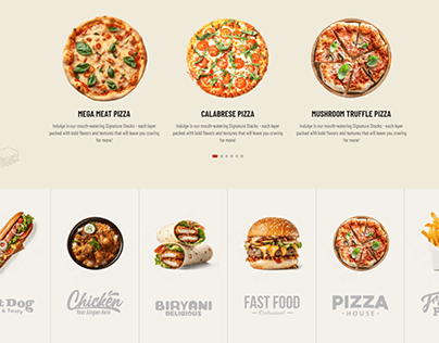Tayne's pizza and burger website