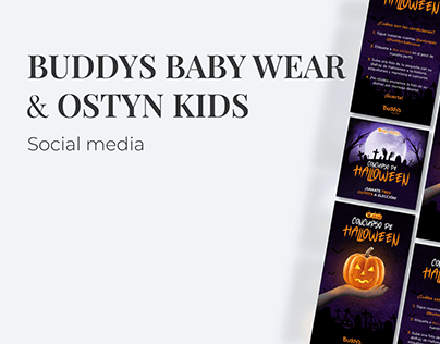 Social media - Buddys Babywear - Halloween 2023