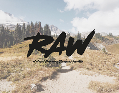 RAW - All Natural Grooming Products for Men - WIP