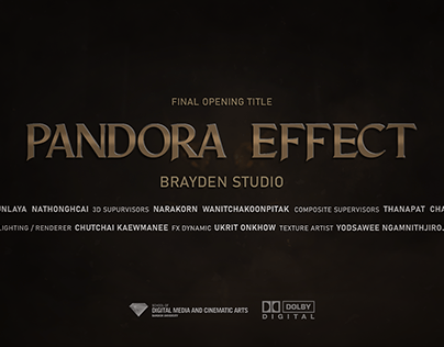 PANDORA EFFECT Opening Title Sequence - BRAYDEN STUDIO