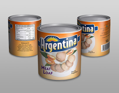 Argentina Meat Loaf Packaging Design