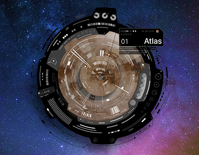 Atlas Futurustic interface