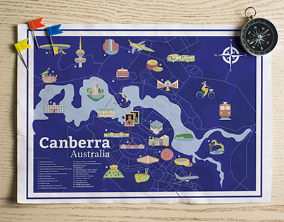 Canberra Map Design