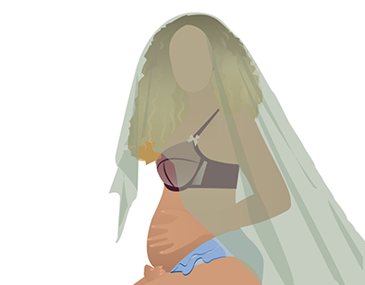Digital Illustration: Maternity Bey